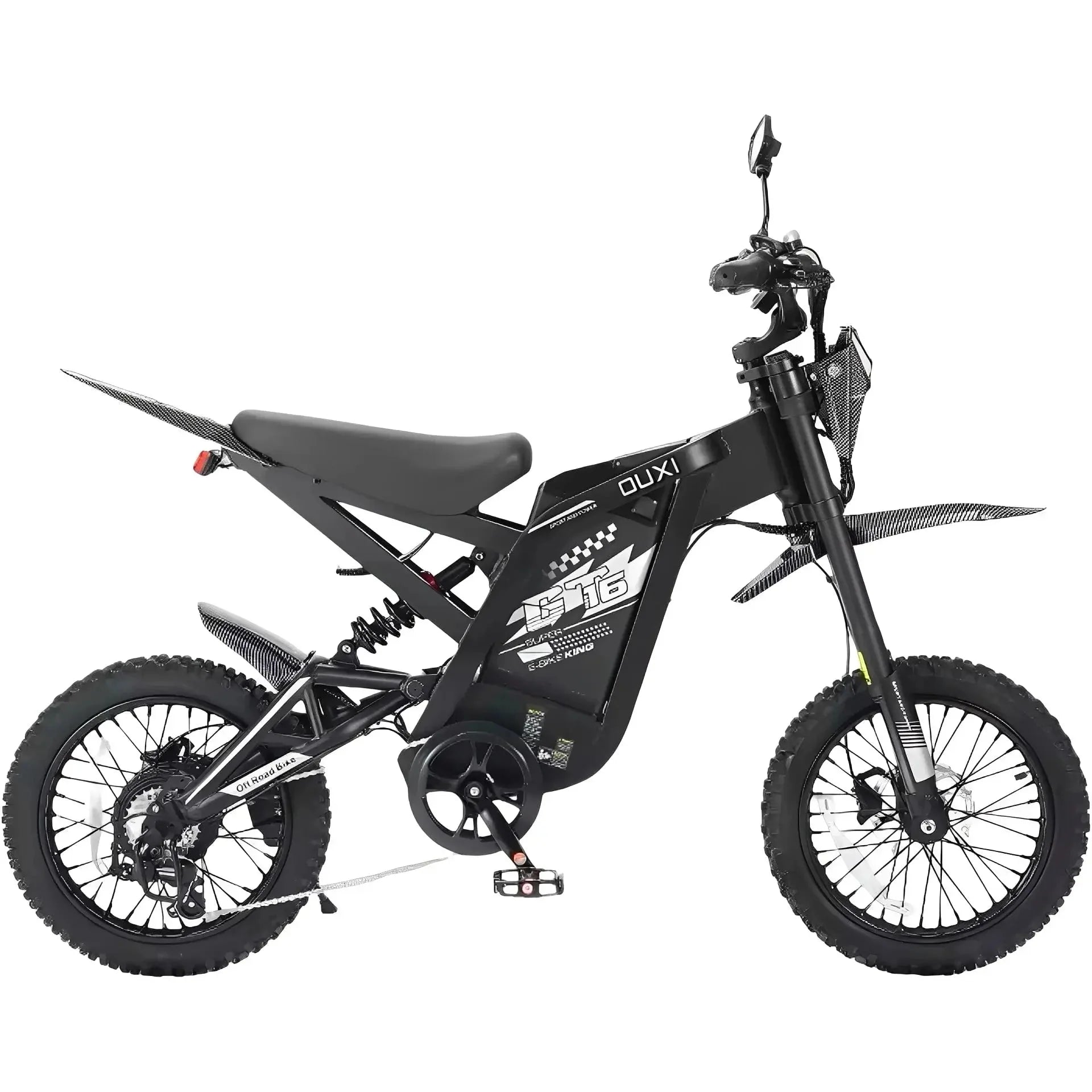 Ouxi GT16 Skinnybike - Zwart