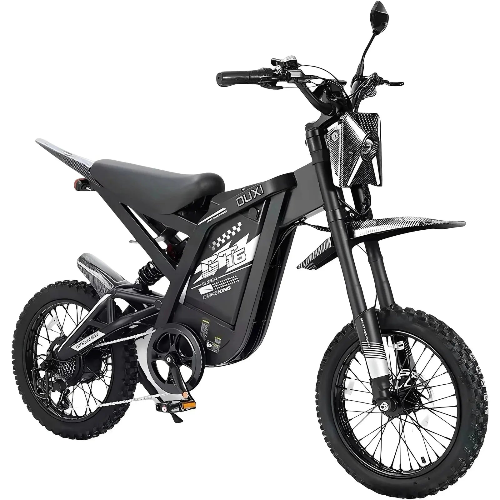 Ouxi GT16 Skinnybike - Zwart