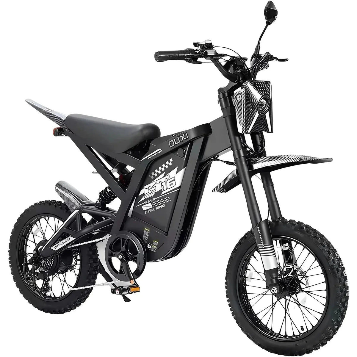 Ouxi GT16 Skinnybike - Zwart